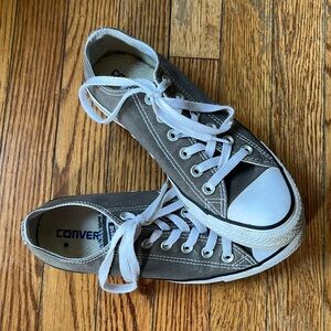 Converse Chuck Taylor All Star Canvas Charcoal Gray Unisex Mens 6 woman's 8